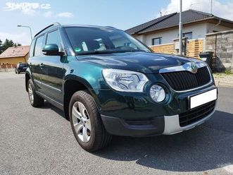 škoda yeti 2.0tdi 4x4 8x airbag vyhř. sed