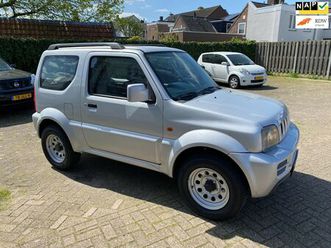 suzuki jimny - 1.3 jlx metal top 4x4, km stand (nap), nieuwe koppeling