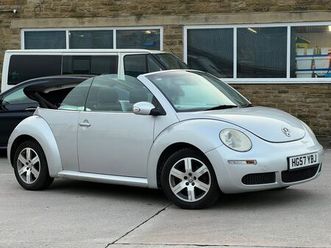2007 volkswagen beetle 1.6 luna cabriolet 2d