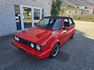 vw golf 1 gabrio completamente originale canton tessin - tutti.ch