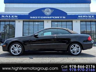 used 2007 mercedes-benz clk-class 350 cabriolet