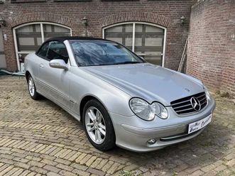 mercedes-benz clk-klasse cabrio - 240 avantgarde airco/cruise/lmvelg/navi/pdc