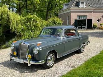 mercedes-benz 220 - s coupe ponton 1958 europese auto schuifdak #beauty