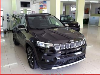 jeep compass 1.6 mjt 130cv limited my21 08/2021 km zero!!! (virtual cockpit+full led+pelle+navi 10)