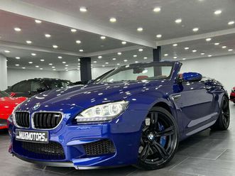 bmw m6 4.4v8 cabrio full options 44742km config. unique