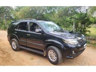 toyota fortuner 3.0 limited edition 2013