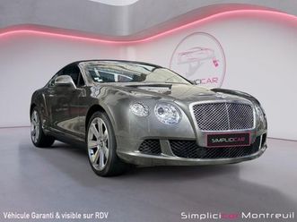 bentley continental gt w12 6.0 575 ch a