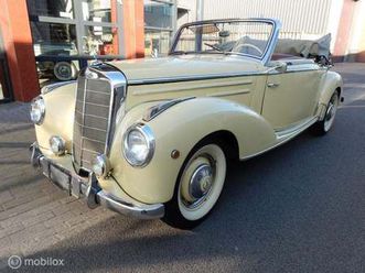 1953 mercedes-benz 220 - convertible