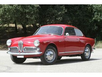 1963 alfa romeo giulietta sprint 1600