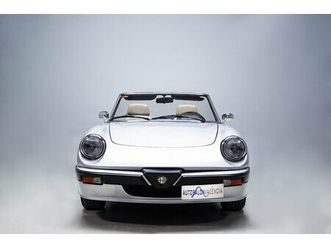1990 alfa romeo spider - alfa romeo spider 2.0 qv (green quadrifoglio) series iii.