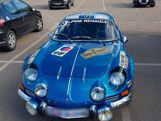 championne du monde des rallyes en 1973 alpine a110 1600 s 1973 de competition pth