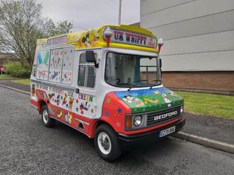 1987, bedford cf2 soft ice cream van 2300 cc