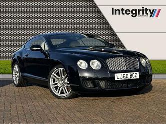 bentley continental 6.0 gt series 51 2d 552 bhp