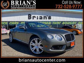 used 2013 bentley continental gtc v8