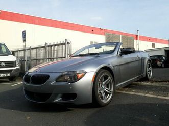 bmw m6 cabrio hud leder navi pro xenon carbon voll