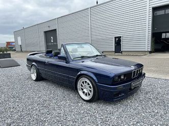 bmw 3-serie cabrio 325i m-tech 2 edition e30 1991 blauw metallic