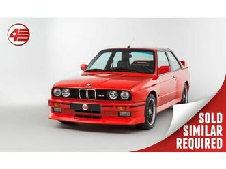 bmw e30 m3 roberto ravaglia /// 1 of 25 /// just 42k miles