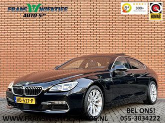 bmw 6-serie gran coupe 640i high executive | 320 pk! | panoramadak | leder | harman/kardon | lane assist | camera | head-up display | softclose | led |