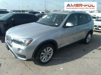 bmw x3 2017, 2.0l, po gradobiciu warszawa