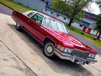 cadillac deville coupe 1973 h-zulassung oldtimer