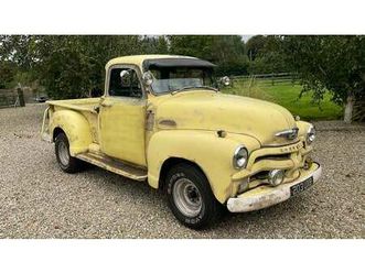 1954 chevrolet 3100 stepside pickup - 6 cyl 4.4 - 4sp auto - pas a vendre