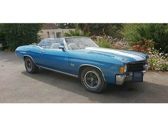 chevrolet chevelle série 2 7.4 v8 (454ci)