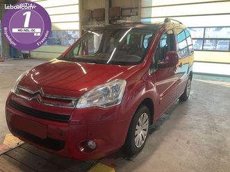 citroën berlingo multispace exclusive 1,6 120ch - v.neuf 24.072e -gtie 12+ - satisfait/remboursée pendant 15j - bluetooth audio + radar de recul + attache remor