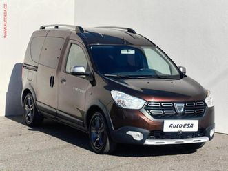 dacia dokker 1.2tce, stepway, navi, +kola