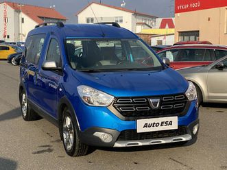 dacia dokker 1.6sce lpg, čr, stepway, ac