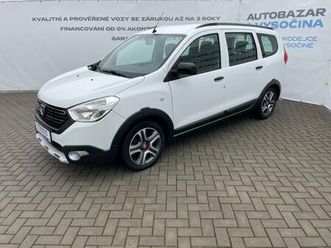 dacia lodgy 1.3tce 96kw! stepway!