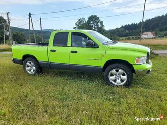 dodge ram 1500 4x4 manual zamiana walbrzych - sprzedajemy.pl