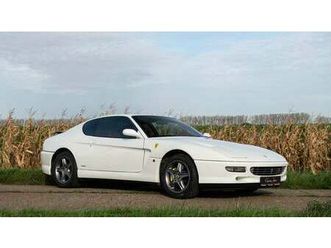 very beautiful ferrari 456 gta from 1997 in white a vendre