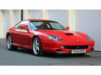1998 ferrari 550 maranello rouge automatique, 6 vitesses...