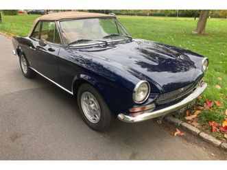 1972 fiat 124 bs spider