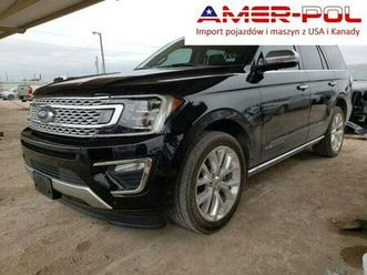 ford expedition 2018, 3.5l, platinum, po gradobiciu warszawa