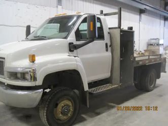 2006 gmc 5500 4x4 deck truck