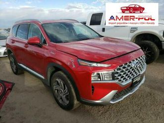 hyundai santa fe 2021, 2.5l, 4x4, sel, po gradobiciu warszawa