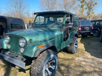 jeep cj 5 v8 mit h-zulassung amc 401