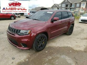 jeep grand cherokee trackhawk, 2018, 6.2l, 4x4, porysowany warszawa