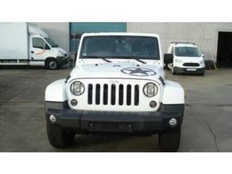 ② jeep wrangler 2.8 crdi sahara — jeep — 2ememain