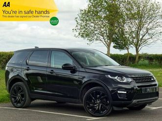 2017 land rover discovery sport 2.0td4 hse black (180ps) station wagon
