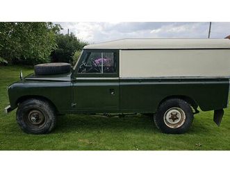 1970 land rover series 2a vert foncé manuel, 4 vitesses c...
