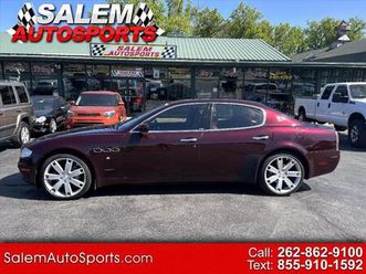 used 2006 maserati quattroporte sport gt