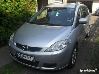 mazda 5 1.8 benz.zarejestr.7 - osobowa klima i rej.2008 r. szczecin - sprzedajemy.pl