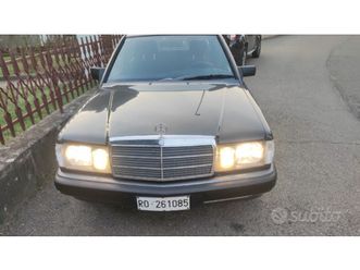mercedes 190e 2.0 83.000 km crs asi
