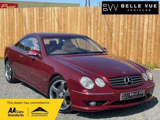 2002 mercedes-benz cl coupe 6.0 cl600