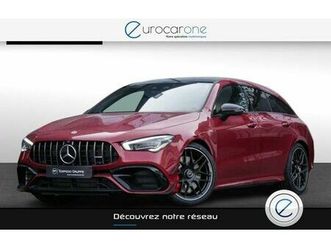 mercedes cla 45 s amg 4matic 421 ch pack aéro - rouge manufaktur - autres modèles dispo
