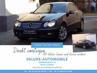 mercedes-benz clk 220 cdi coupé - leder nappa, 2xeinparkhilfe