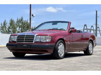 1993 mercedes-benz 300ce cabriolet 24v sportline 5-speed