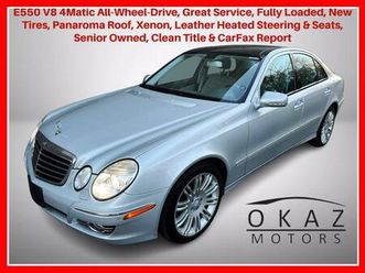 used 2007 mercedes-benz e-class e 550 4matic